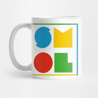 SMOL Logo Color Block - Transparent Mug